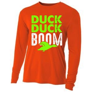 Duck Duck Boom Cooling Performance Long Sleeve Crew