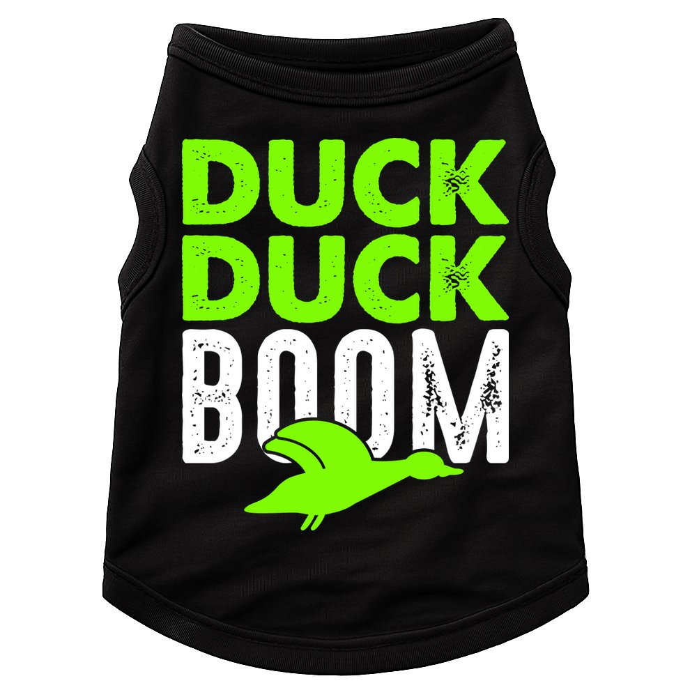 Duck Duck Boom Doggie Tank