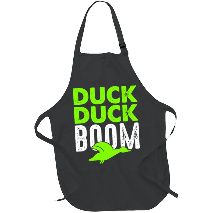 Duck Duck Boom Full-Length Apron With Pockets
