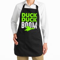 Duck Duck Boom Full-Length Apron With Pockets