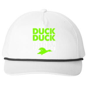 Duck Duck Boom Snapback Five-Panel Rope Hat