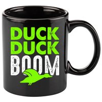 Duck Duck Boom 11oz C Handle Ceramic Mug