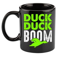 Duck Duck Boom 11oz C Handle Ceramic Mug