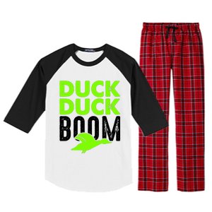 Duck Duck Boom Raglan Sleeve Pajama Set