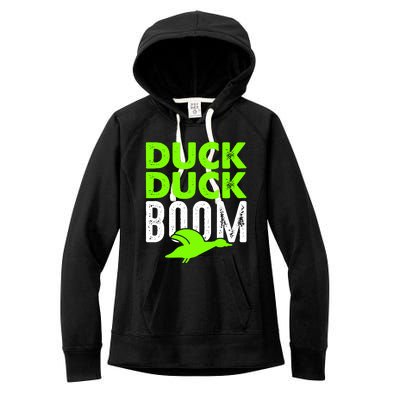 Duck Duck Boom Women's Fleece Hoodie