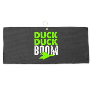 Duck Duck Boom Large Microfiber Waffle Golf Towel