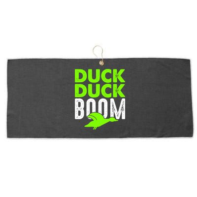 Duck Duck Boom Large Microfiber Waffle Golf Towel