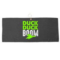 Duck Duck Boom Large Microfiber Waffle Golf Towel