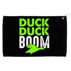 Duck Duck Boom Grommeted Golf Towel