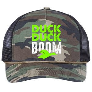 Duck Duck Boom Retro Rope Trucker Hat Cap