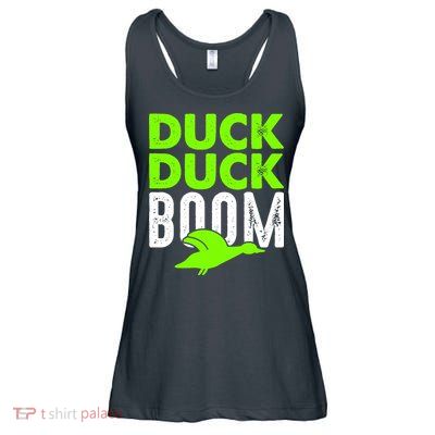 Duck Duck Boom Ladies Essential Flowy Tank