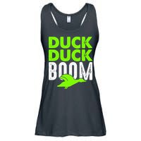 Duck Duck Boom Ladies Essential Flowy Tank