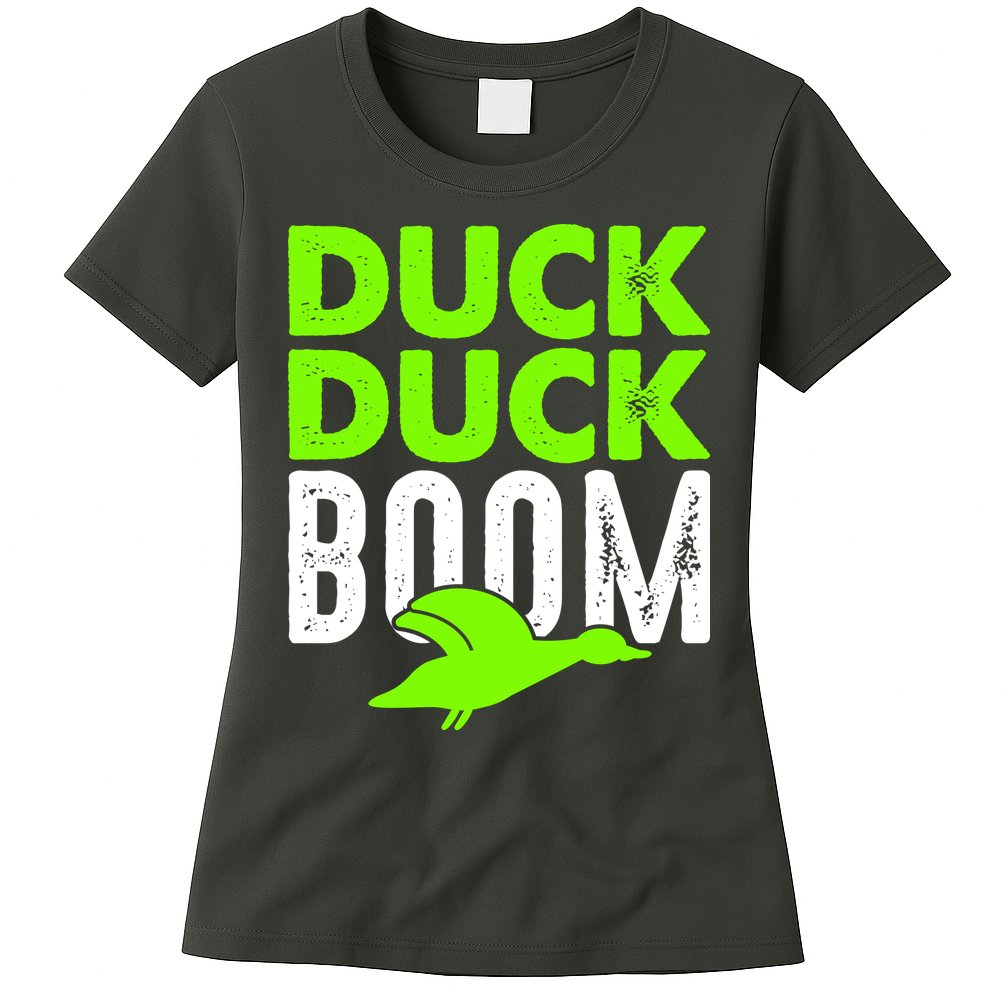 Duck Duck Boom Womens T-Shirt