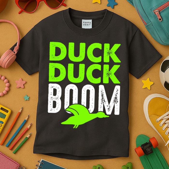 Duck Duck Boom Kids T-Shirt