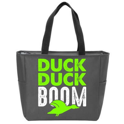 Duck Duck Boom Zip Tote Bag