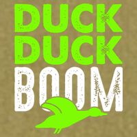 Duck Duck Boom Garment-Dyed Women's Muscle Tee