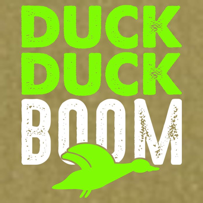Duck Duck Boom Garment-Dyed Women's Muscle Tee