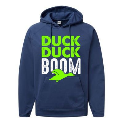 Duck Duck Boom Performance Fleece Hoodie