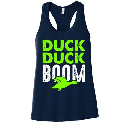 Duck Duck Boom Women's Racerback Tank