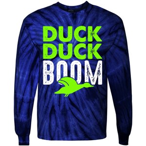 Duck Duck Boom Tie-Dye Long Sleeve Shirt