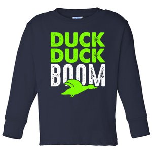 Duck Duck Boom Toddler Long Sleeve Shirt