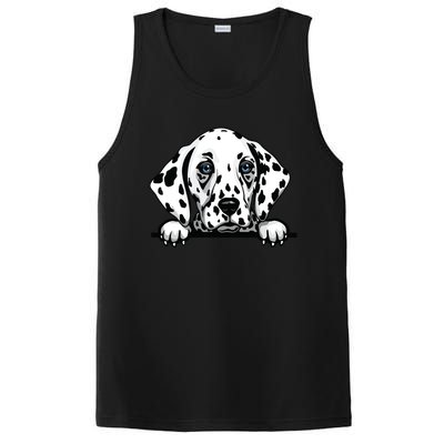 Dalmatian Dog Breed Popping Up Fun Dalmatian Owner PosiCharge Competitor Tank