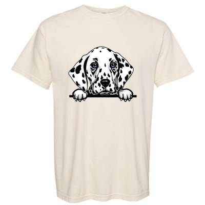 Dalmatian Dog Breed Popping Up Fun Dalmatian Owner Garment-Dyed Heavyweight T-Shirt