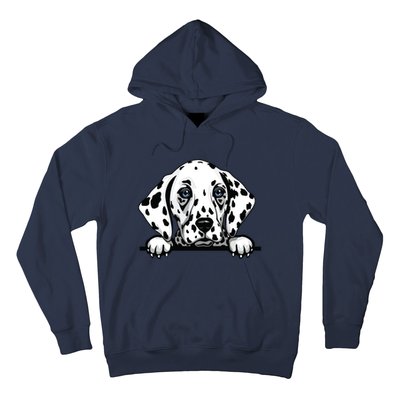 Dalmatian Dog Breed Popping Up Fun Dalmatian Owner Hoodie