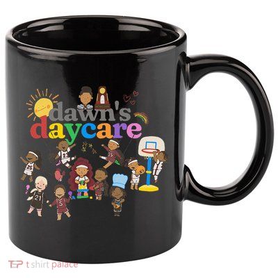 DawnS Daycare Basketball Cute Funny 11oz C Handle Ceramic Mug