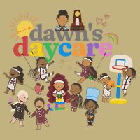 DawnS Daycare Basketball Cute Funny Long Sleeve Shirt