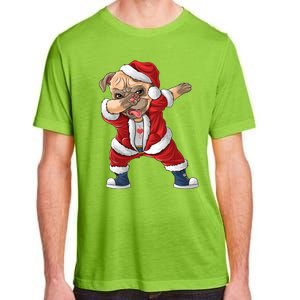 Dabbing Dog Bulldog Dab Dance Xmas Pajama Merry Christmas Cute Gift Adult ChromaSoft Performance T-Shirt