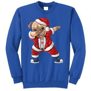 Dabbing Dog Bulldog Dab Dance Xmas Pajama Merry Christmas Cute Gift Sweatshirt