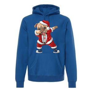 Dabbing Dog Bulldog Dab Dance Xmas Pajama Merry Christmas Cute Gift Premium Hoodie