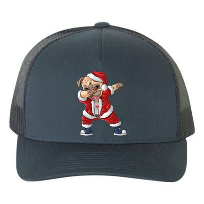 Dabbing Dog Bulldog Dab Dance Xmas Pajama Merry Christmas Cute Gift Yupoong Adult 5-Panel Trucker Hat