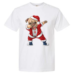 Dabbing Dog Bulldog Dab Dance Xmas Pajama Merry Christmas Cute Gift Garment-Dyed Heavyweight T-Shirt