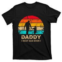 Daddy Daughter Best Dad Ever Father's Day Vintage T-Shirt