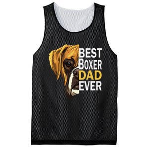 Dog dad, best dog dad ever, dog dad boxer dad Mesh Reversible Basketball Jersey Tank