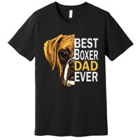 Dog dad, best dog dad ever, dog dad boxer dad Premium T-Shirt