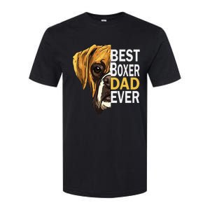 Dog dad, best dog dad ever, dog dad boxer dad Softstyle CVC T-Shirt