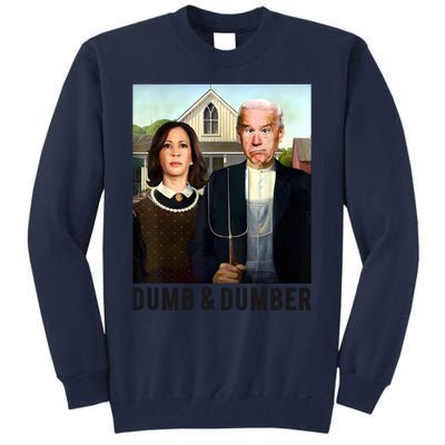 Dumb & Dumber Biden Harris Tall Sweatshirt