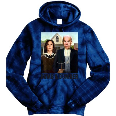 Dumb & Dumber Biden Harris Tie Dye Hoodie