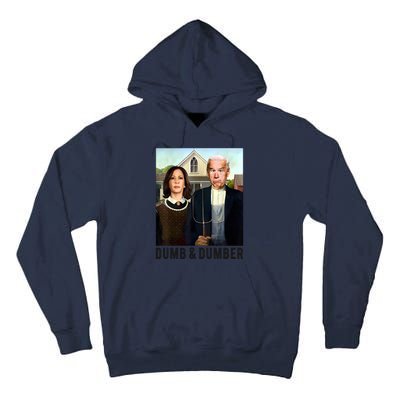 Dumb & Dumber Biden Harris Tall Hoodie