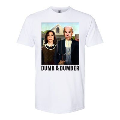 Dumb & Dumber Biden Harris Softstyle CVC T-Shirt