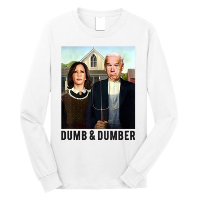 Dumb & Dumber Biden Harris Long Sleeve Shirt