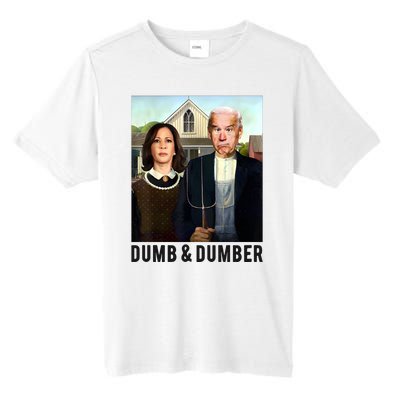 Dumb & Dumber Biden Harris Tall Fusion ChromaSoft Performance T-Shirt