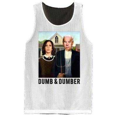 Dumb & Dumber Biden Harris Mesh Reversible Basketball Jersey Tank