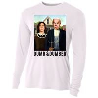 Dumb & Dumber Biden Harris Cooling Performance Long Sleeve Crew