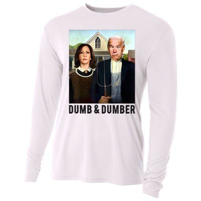 Dumb & Dumber Biden Harris Cooling Performance Long Sleeve Crew