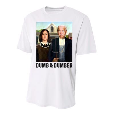 Dumb & Dumber Biden Harris Performance Sprint T-Shirt