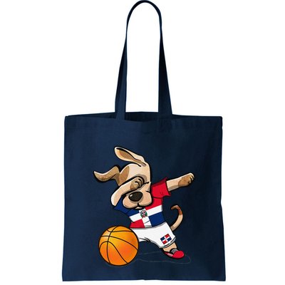 Dog Dabbing Basketball Dominican Republic Jersey Bag